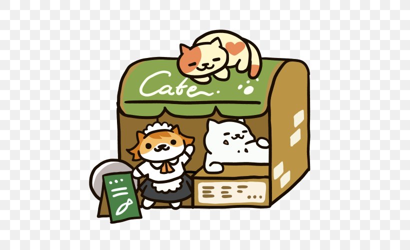 Neko Atsume Cat Android Escape Team If(we), PNG, 500x500px, Neko Atsume, Android, Area, Artwork, Blog Download Free