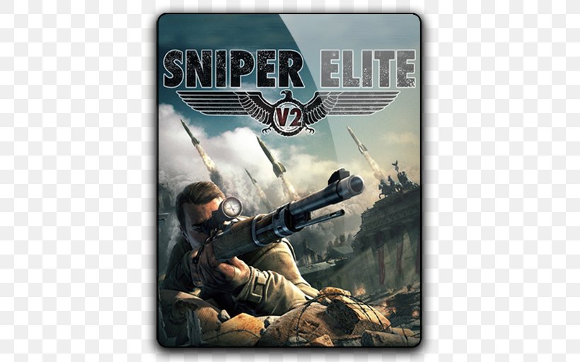 Sniper Elite V2 Sniper Elite III PlayStation 3 Sniper: Ghost Warrior, PNG, 512x512px, 505 Games, Sniper Elite V2, Army, Cooperative Gameplay, Film Download Free