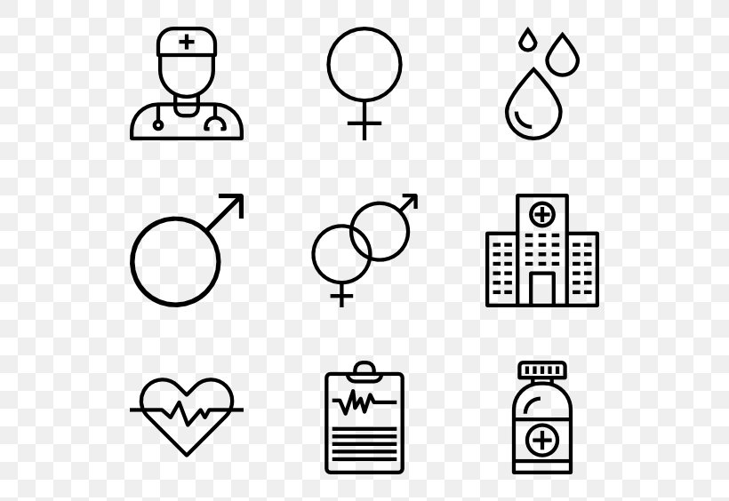Clinic Vector, PNG, 600x564px, Symbol, Area, Black, Black And White, Brand Download Free