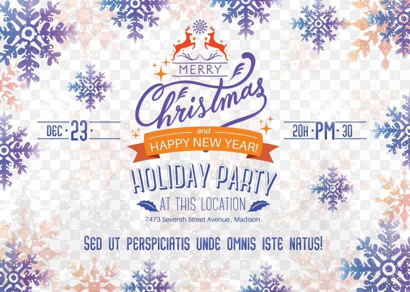 Poster Christmas New Year, PNG, 3579x2551px, Poster, Blue, Brand, Christmas, Gift Download Free