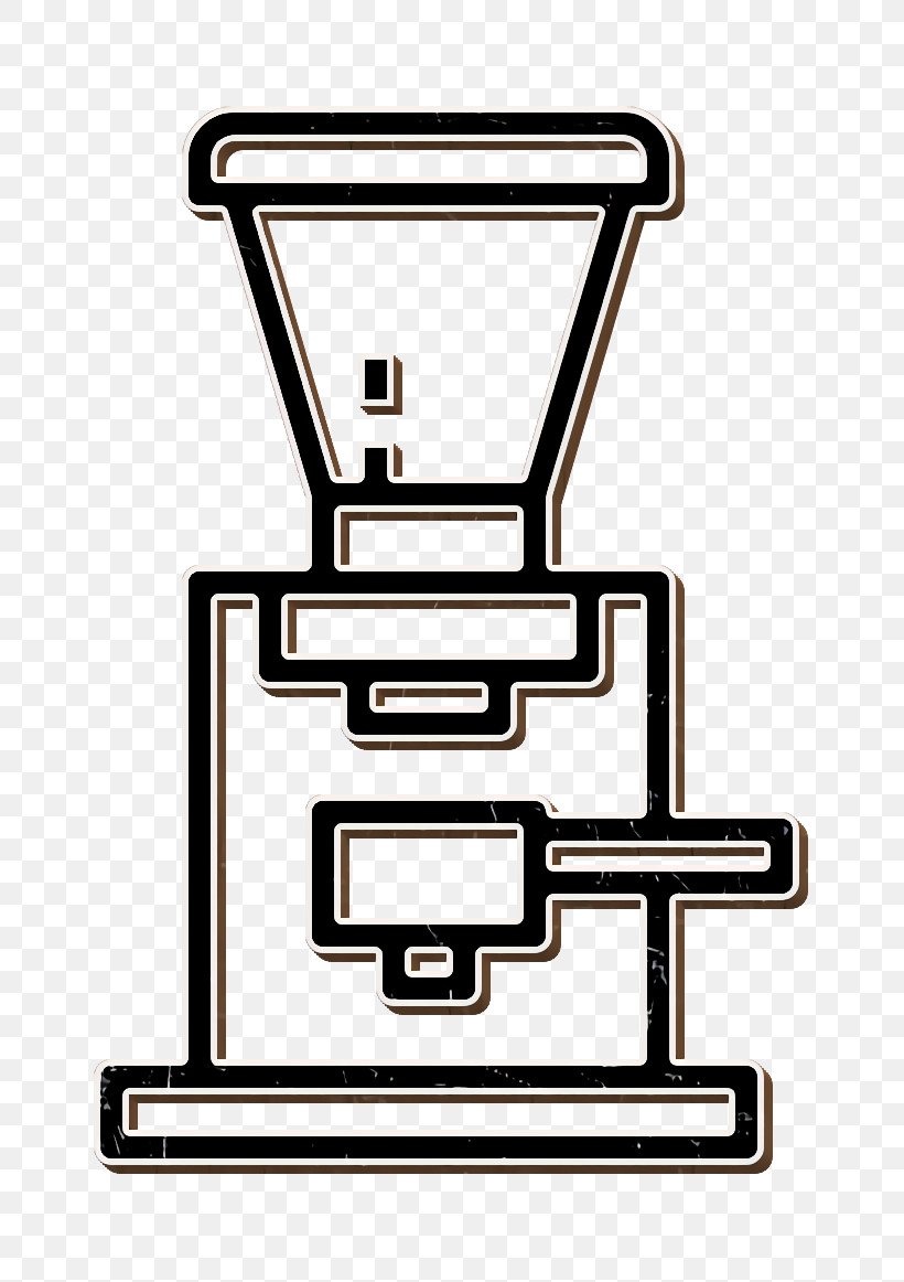 Coffee Grinder Icon Coffee Shop Icon Kitchen Icon, PNG, 778x1162px, Coffee Grinder Icon, Coffee Shop Icon, Coloring Book, Kitchen Icon, Line Download Free