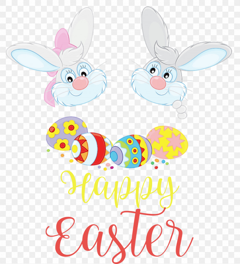 Easter Bunny, PNG, 2728x3000px, Happy Easter Day, Cartoon, Cute Easter, Drawing, Easter Bunny Download Free