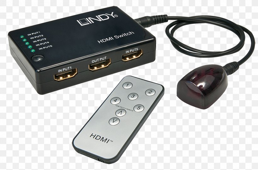 HDMI Remote Controls 1080p Network Switch Television Set, PNG, 1510x1000px, 4k Resolution, Hdmi, Cable, Cable Converter Box, Computer Monitors Download Free