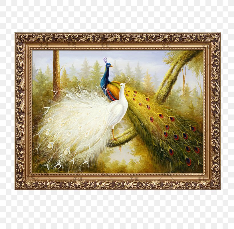 Oil Painting Picture Frame Mural, PNG, 800x800px, Painting, Art, Artwork, Chinoiserie, Decorative Arts Download Free