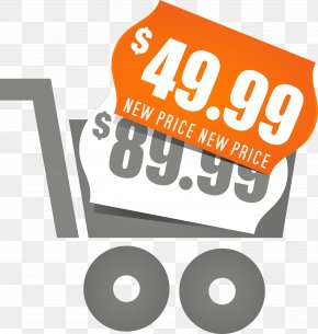 Shopping Cart - Sales Price Tag Label PNG