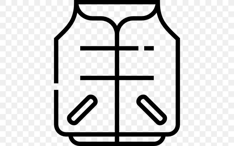 Clothing Waistcoat Life Jackets Clip Art, PNG, 512x512px, Clothing, Area, Black, Black And White, Bottrop Download Free