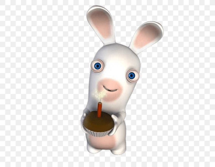 Rayman Raving Rabbids 2 Raving Rabbids: Travel In Time Rabbids: Alive & Kicking Rayman Raving Rabbids: TV Party, PNG, 512x640px, Rayman Raving Rabbids, Bunnies And Rabbits, Easter Bunny, Figurine, Game Download Free