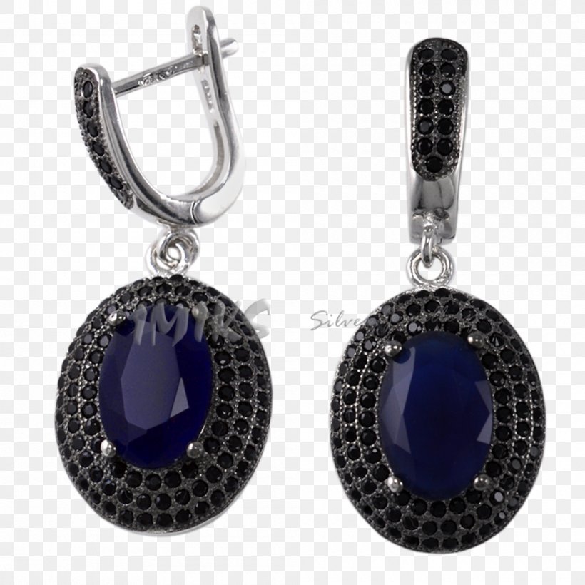 Sapphire Earring Cobalt Blue Silver, PNG, 1000x1000px, Sapphire, Blue, Cobalt, Cobalt Blue, Earring Download Free