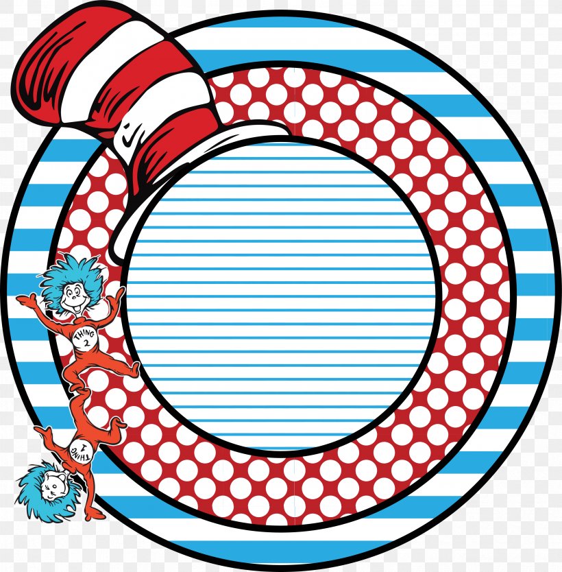The Cat In The Hat United States Thing One Thing Two United Kingdom, PNG, 3395x3453px, Cat In The Hat, Area, Dr Seuss, Read Across America, Rim Download Free