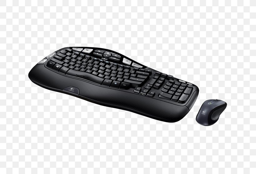 Computer Keyboard Computer Mouse Logitech Wireless K350 Wireless Keyboard Logitech Unifying Receiver, PNG, 652x560px, Computer Keyboard, Computer Component, Computer Mouse, Gigahertz, Input Device Download Free