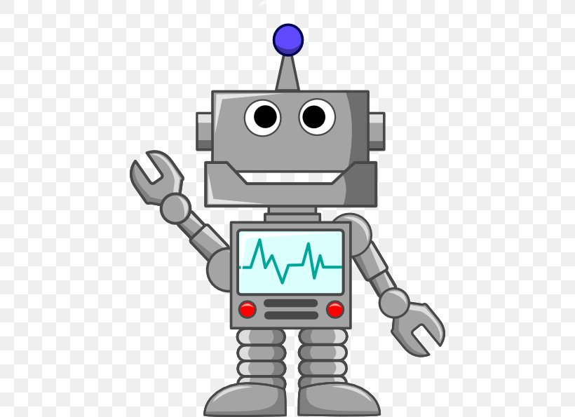 CUTE ROBOT Clip Art, PNG, 450x595px, Robot, Android, Cartoon, Chatbot, Computer Download Free