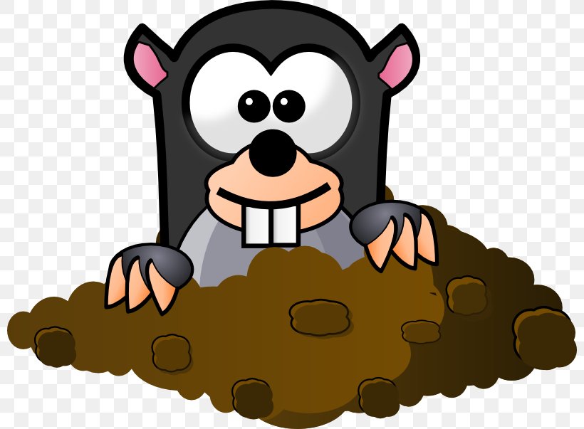 Mole Day Free Content Clip Art, PNG, 800x603px, Mole, Bear, Carnivoran, Cartoon, Fictional Character Download Free