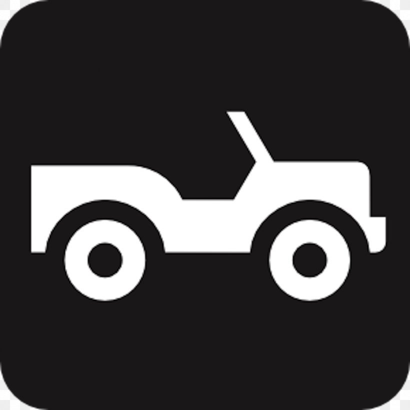Willys Jeep Truck Car Jeep Wrangler Unlimited Clip Art, PNG, 1024x1024px, Jeep, Allterrain Vehicle, Black And White, Car, Jeep Wrangler Download Free