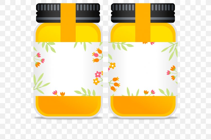 Honey Bee Honey Bee Jar, PNG, 2030x1346px, Bee, Bottle, Glass, Honey, Honey Bee Download Free