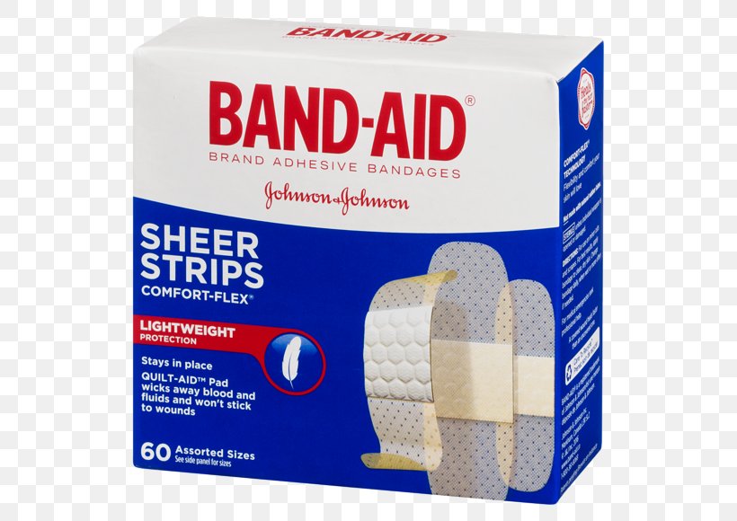 Johnson & Johnson Band-Aid Adhesive Bandage Textile, PNG, 580x580px, Johnson Johnson, Adhesive Bandage, Advertising, Bandage, Bandaid Download Free