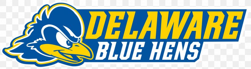 Delaware Fightin' Blue Hens Football Delaware Fightin' Blue Hens Men's Basketball Logo Illustration Brand, PNG, 1200x331px, Logo, Advertising, Area, Banner, Blue Download Free