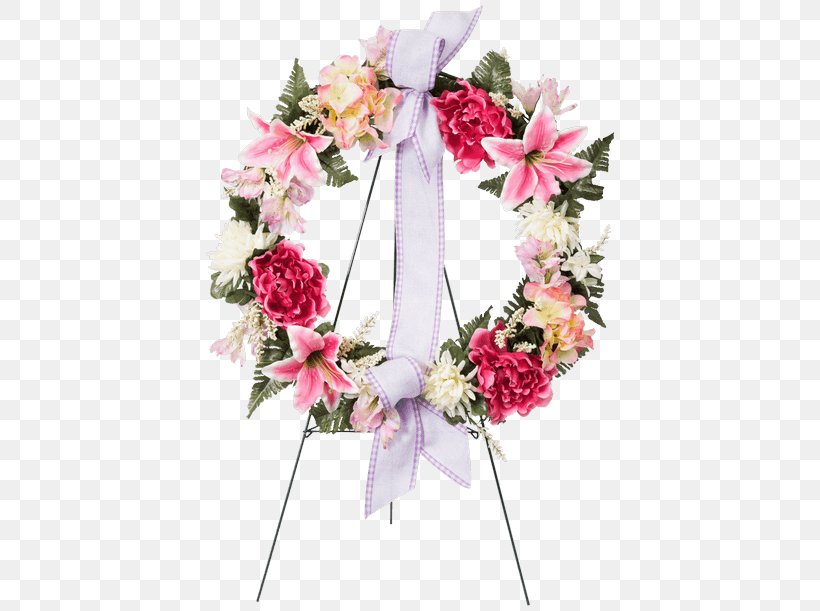 Floral Design Wreath Cut Flowers Flower Bouquet, PNG, 500x611px, Floral Design, Artificial Flower, Cut Flowers, Decor, Floristry Download Free