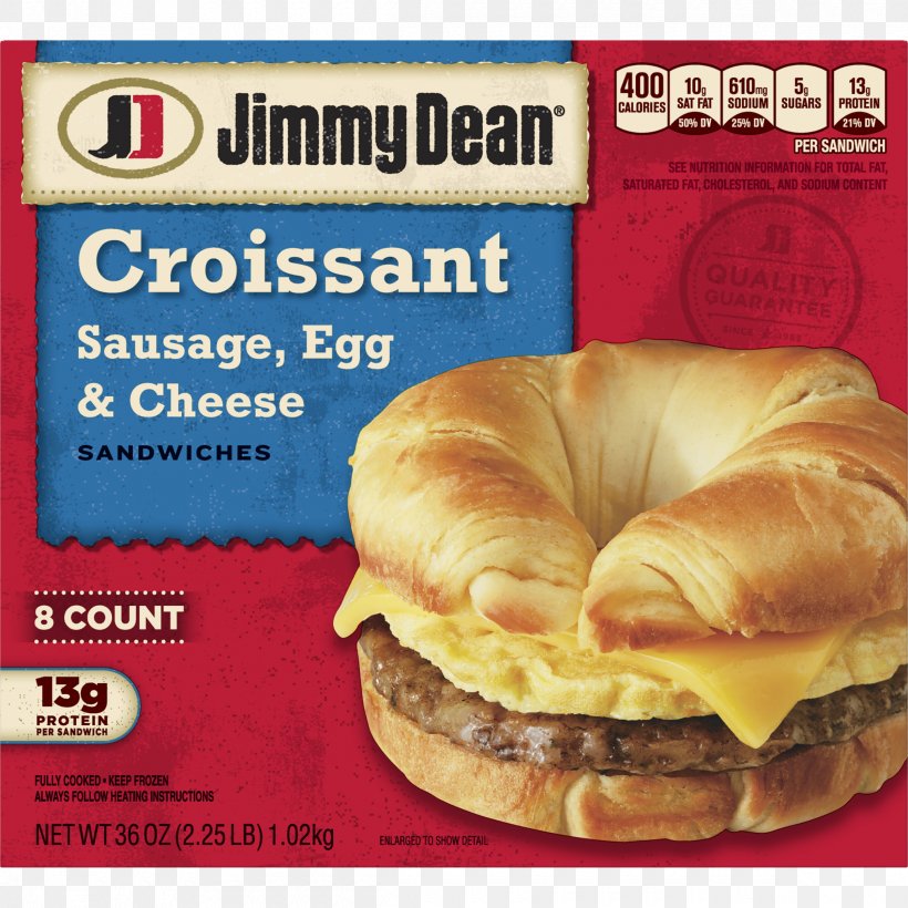 Jimmy Dean Croissant Sandwiches Sausage Bacon, Egg And Cheese Sandwich, PNG, 2400x2400px, Croissant, Bacon Egg And Cheese Sandwich, Baked Goods, Breakfast, Breakfast Sandwich Download Free