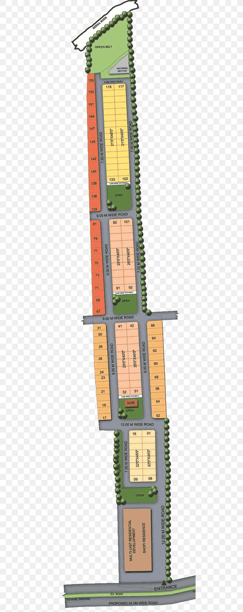 Sarvesh Builders & Developers Sarvesh Builders And Developers Aditya Avenue Manal Tower Malka Tower, PNG, 500x2066px, Plan, Bhopal, Building, Elevation, Tower Download Free