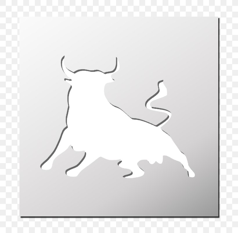 Stencil Dog Silhouette Cattle Pattern, PNG, 800x800px, Stencil, Black, Black And White, Bubble, Carnivoran Download Free