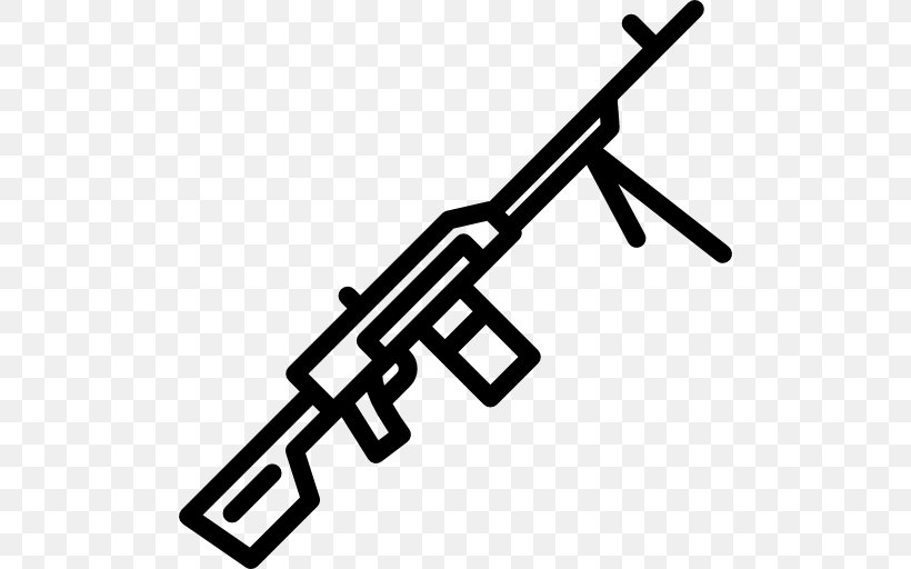 Weapon Firearm Machine Gun Clip Art, PNG, 512x512px, Weapon, Black And White, Chemical Weapon, Firearm, Firearms License Download Free