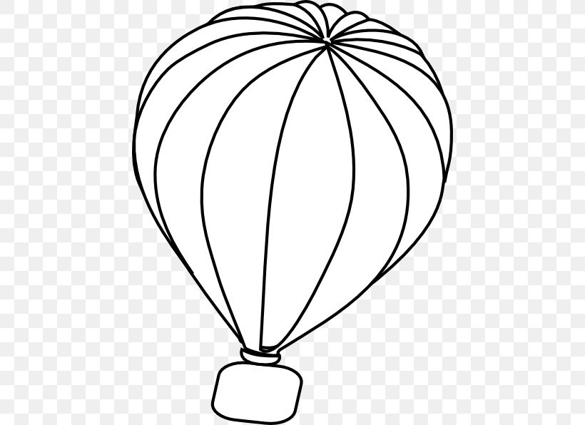 Hot Air Balloon Clip Art Drawing Image, PNG, 450x596px, Hot Air Balloon, Art, Balloon, Black And White, Cartoon Download Free
