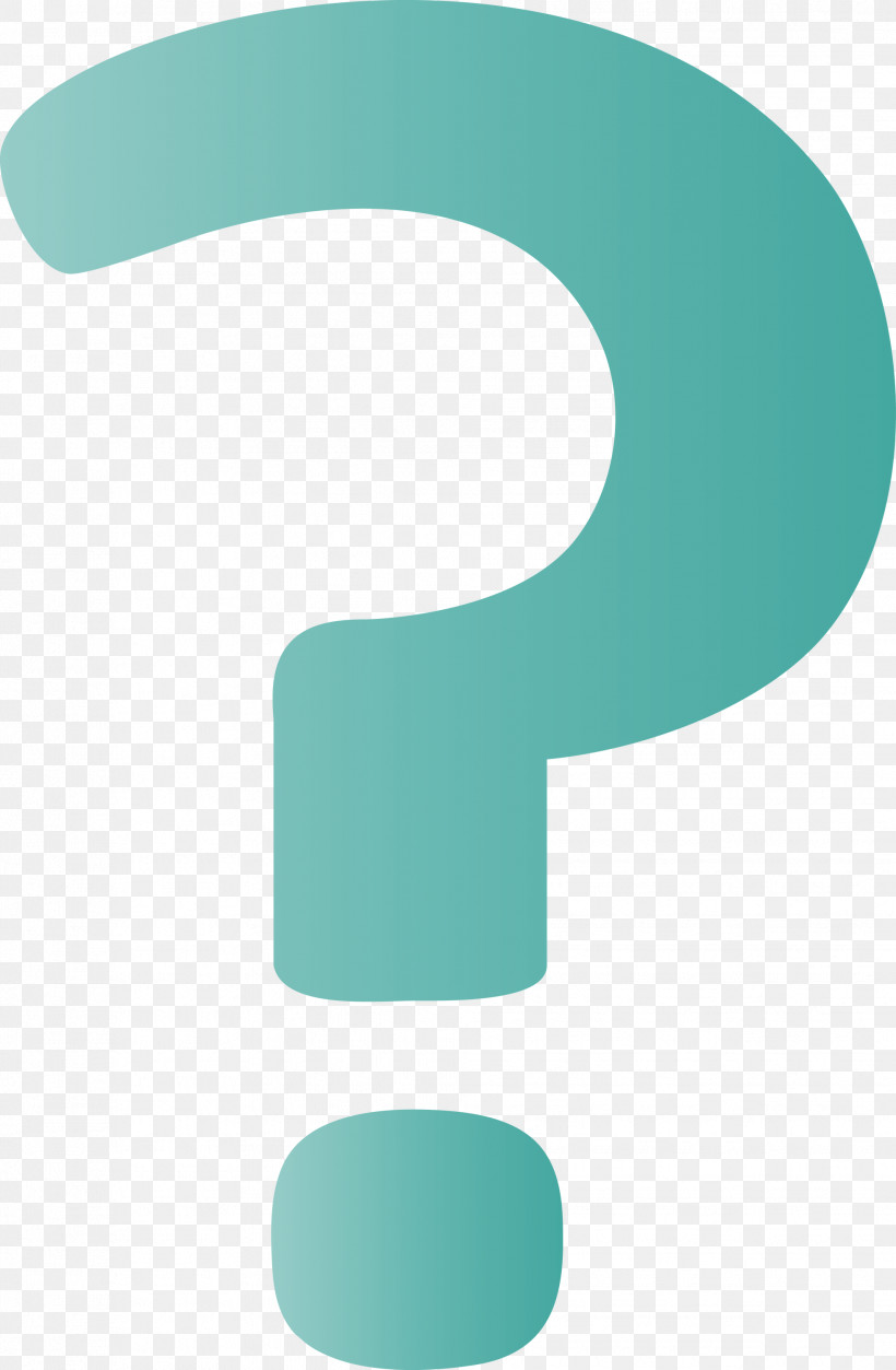 Question Mark, PNG, 1962x3000px, Question Mark, Aqua, Green, Line, Logo Download Free