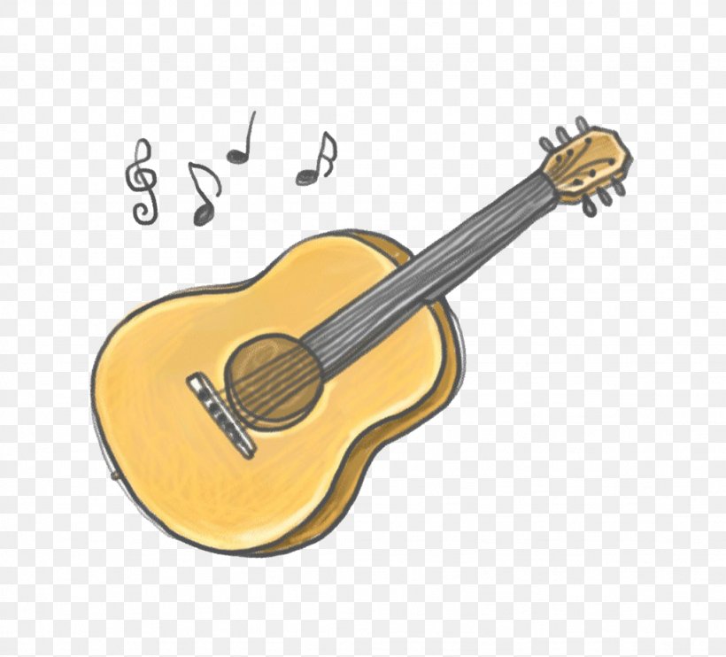 Acoustic Guitar Ukulele Cuatro Cavaquinho Tiple, PNG, 1024x927px, Watercolor, Cartoon, Flower, Frame, Heart Download Free
