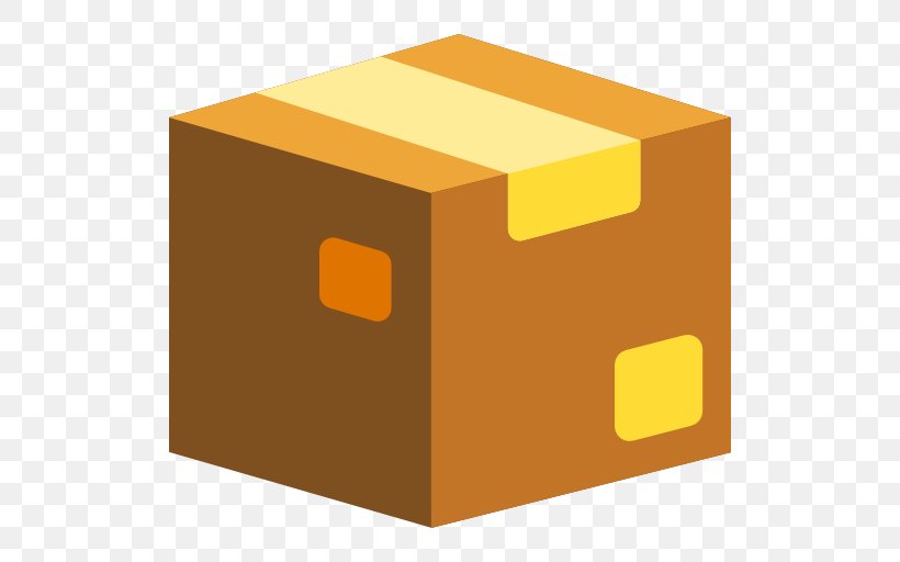 Packaging Icon, PNG, 512x512px, Computer Software, Material, Multimedia, Orange, Rectangle Download Free