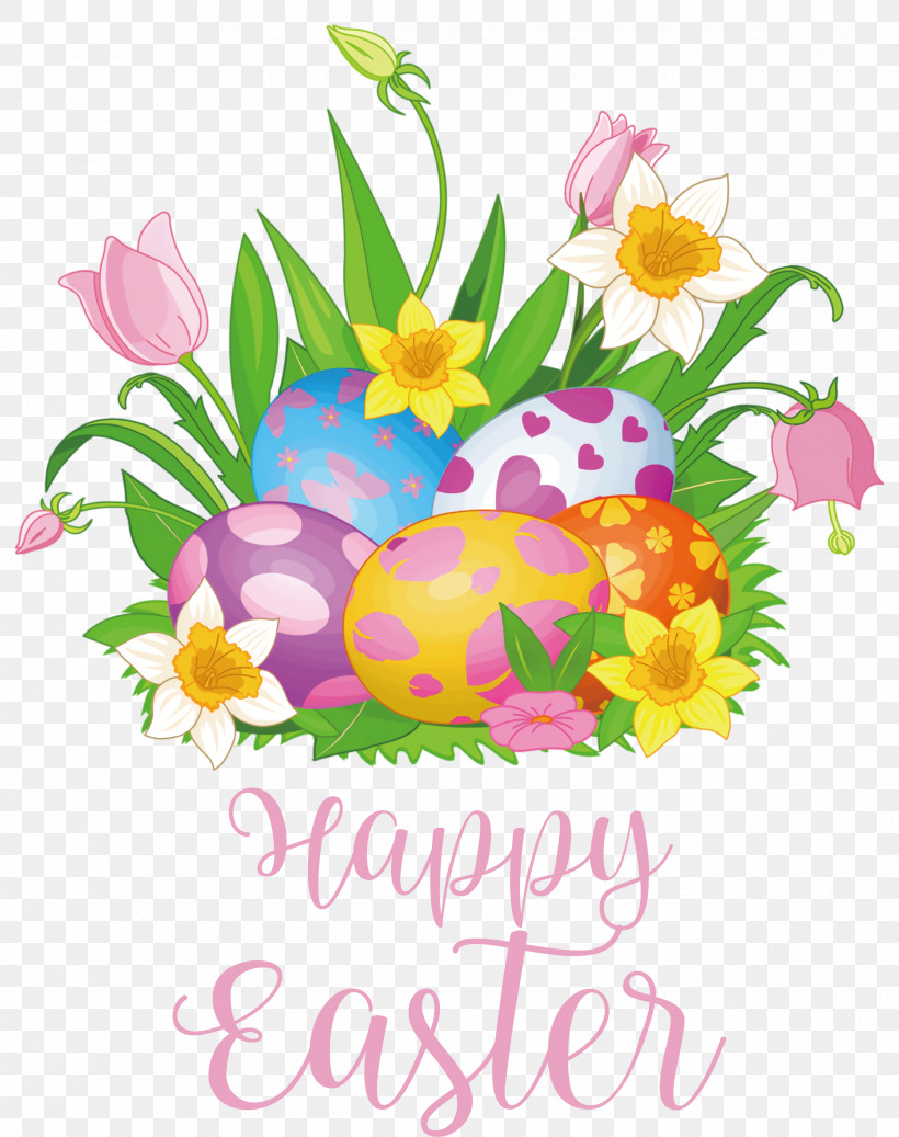 Happy Easter Easter Eggs, PNG, 2370x3000px, Happy Easter, Cartoon, Chicken, Drawing, Easter Bunny Download Free