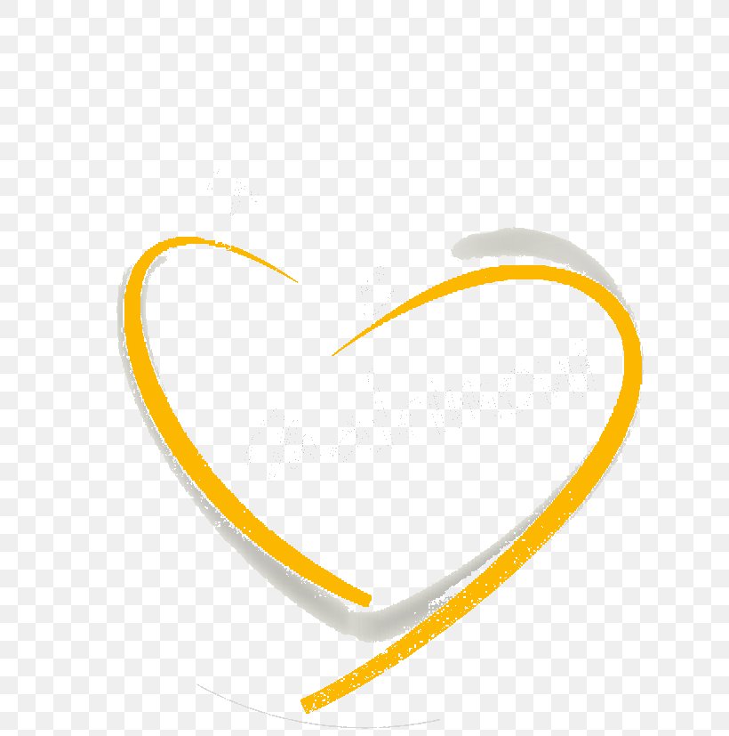 Product Design Graphics Line Angle Font, PNG, 784x827px, Yellow, Heart, Symbol Download Free