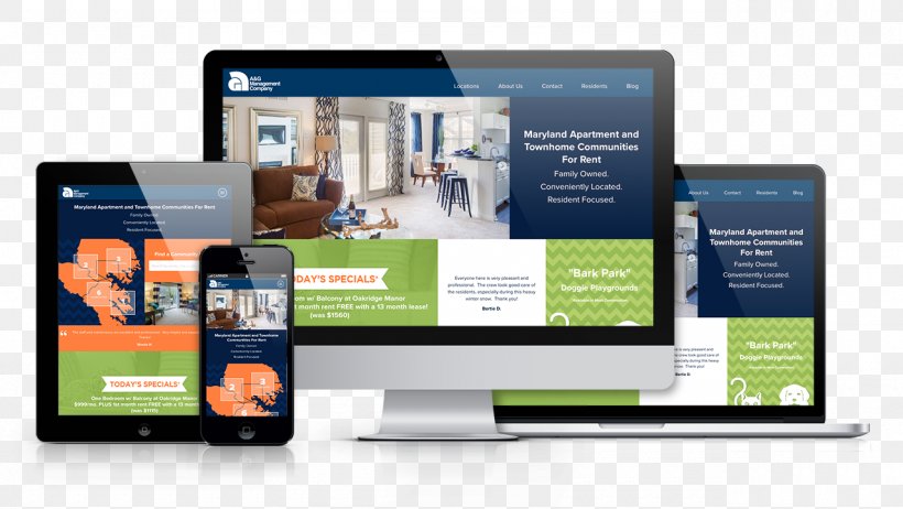 Responsive Web Design Apartment, PNG, 1280x722px, Responsive Web Design, Apartment, Brand, Building, Communication Download Free