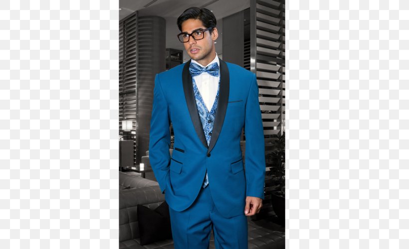 Tuxedo Suit Lapel Single-breasted Clothing, PNG, 500x500px, Tuxedo, Blazer, Blue, Button, Clothing Download Free