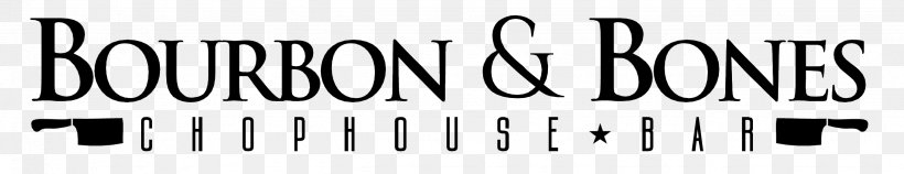 Bourbon & Bones Chophouse Restaurant Bourbon Whiskey Cocktail, PNG, 2465x476px, Bourbon Bones, Area, Bar, Black, Black And White Download Free
