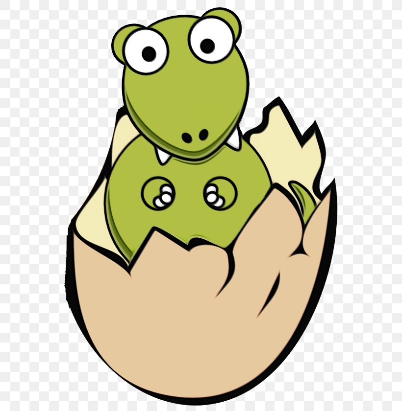 Green Cartoon Clip Art Yellow Frog, PNG, 558x840px, Watercolor, Cartoon, Frog, Green, Paint Download Free