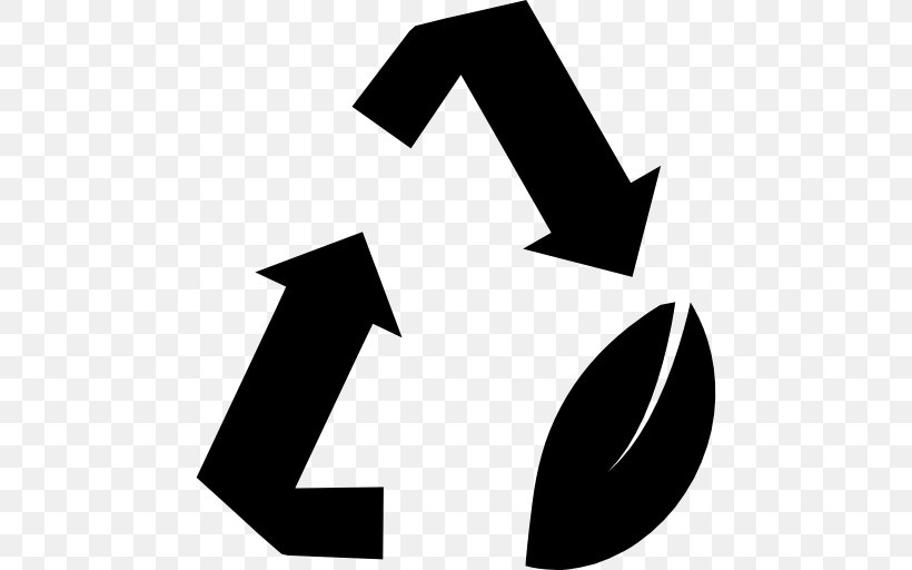 Paper Recycling Symbol Reuse, PNG, 512x512px, Paper, Black, Black And White, Brand, Decal Download Free