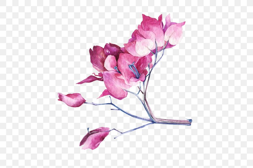 Watercolor Painting Graphic Design Art, PNG, 547x547px, Watercolor Painting, Aesthetics, Art, Artificial Flower, Blossom Download Free