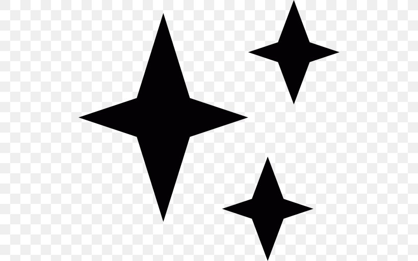 Star And Crescent, PNG, 512x512px, Star, Black And White, Fivepointed Star, Shape, Star And Crescent Download Free