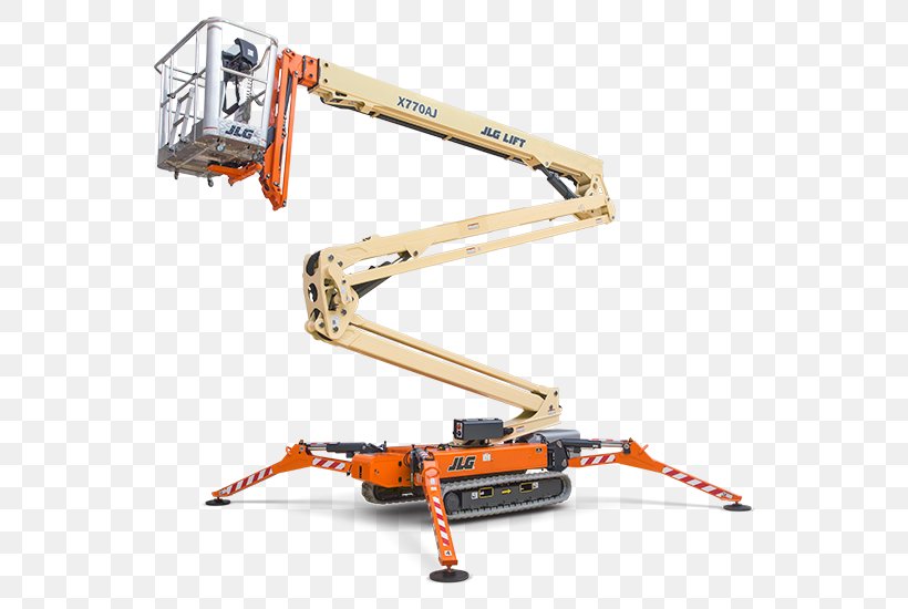 Aerial Work Platform JLG Industries Elevator Heavy Machinery Crane, PNG, 550x550px, Aerial Work Platform, Construction Equipment, Crane, Elevator, Heavy Machinery Download Free