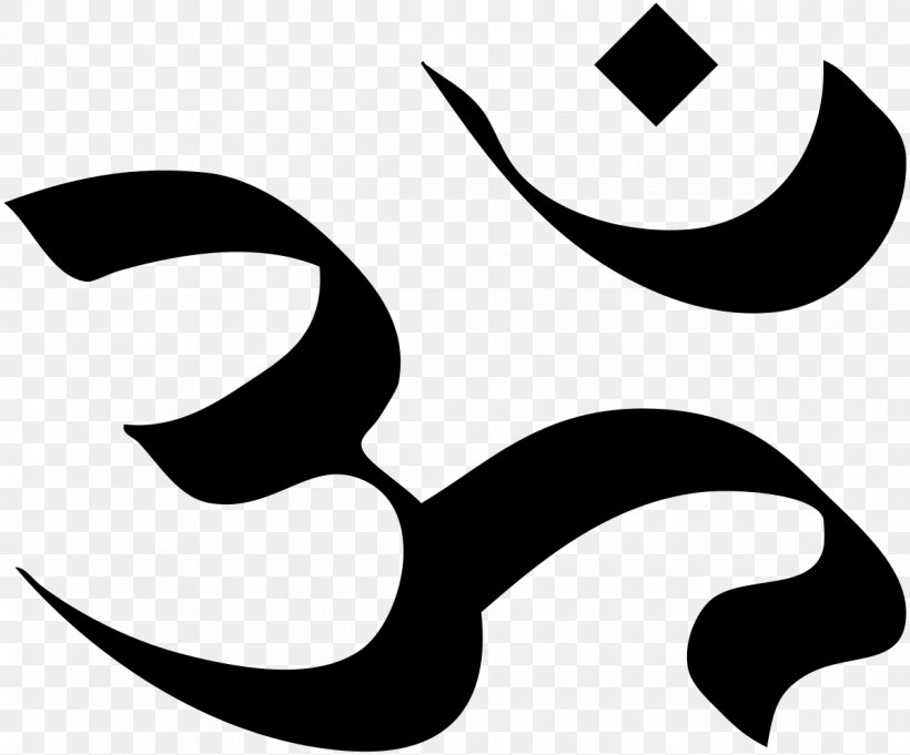 Ganesha Hinduism Symbol Om Trimurti, PNG, 1200x997px, Ganesha, Artwork, Black, Black And White, Brahma Download Free