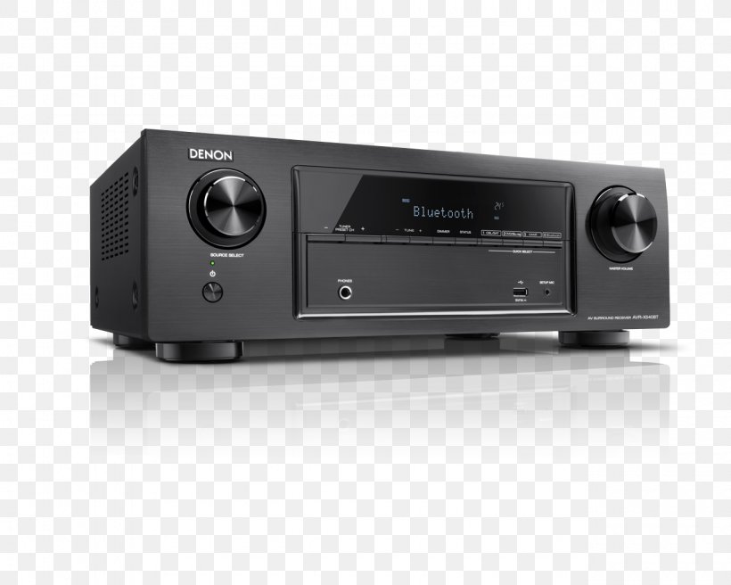 AV Receiver Denon AVR-X1300W Denon AVR X2400H Dolby Atmos, PNG, 1280x1024px, 4k Resolution, Av Receiver, Audio, Audio Equipment, Audio Receiver Download Free