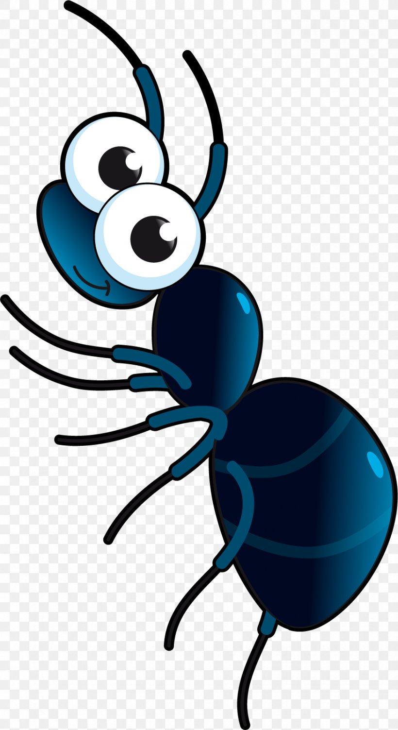 Cartoon Ants Material, PNG, 874x1603px, Insect, Animal, Ant, Artwork, Black  And White Download Free