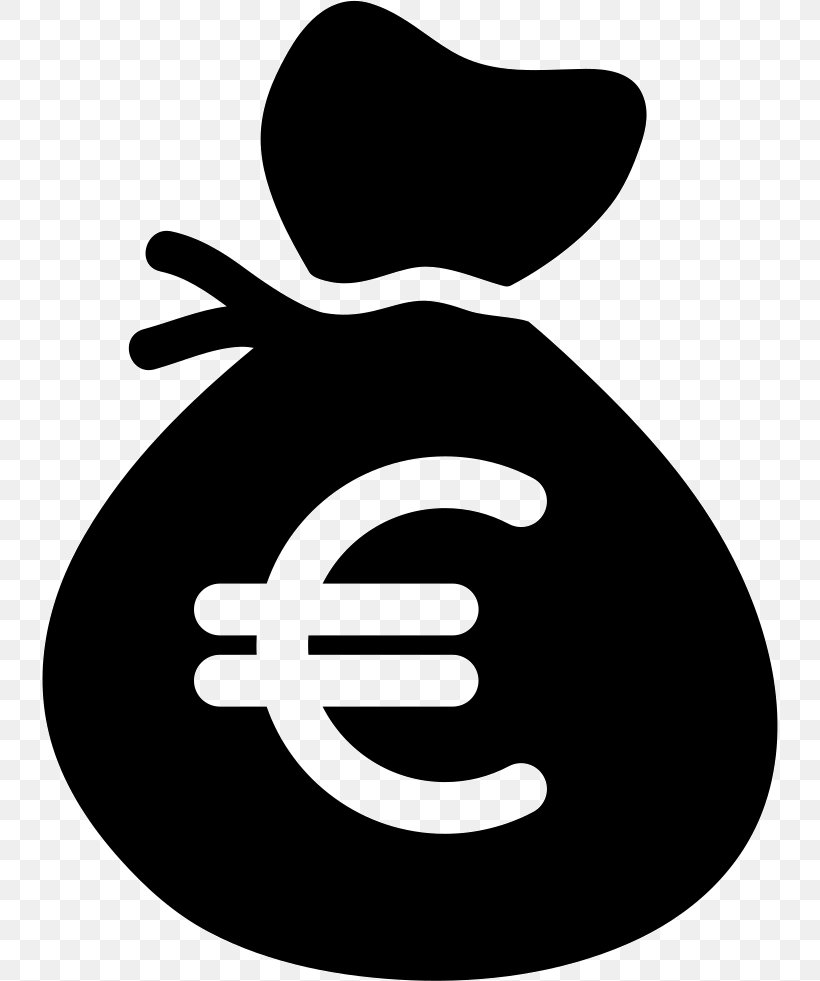 Black And White Logo Monochrome, PNG, 736x981px, Money, Black And White, Commerce, Currency Symbol, Euro Sign Download Free