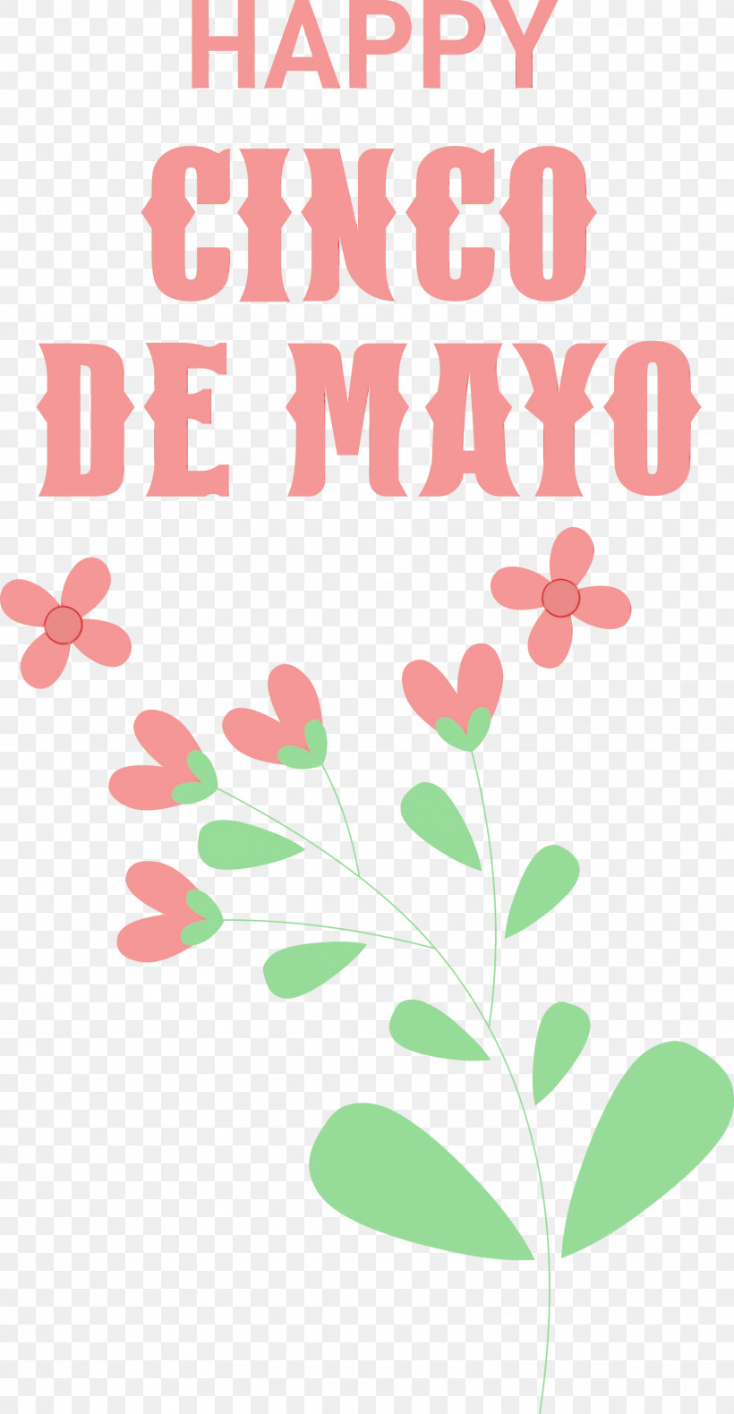 Floral Design, PNG, 1556x2999px, Cinco De Mayo, Biology, Branching, Fifth Of May, Floral Design Download Free