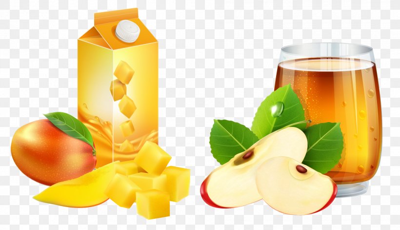 Orange Juice Apple Juice Mango, PNG, 1882x1083px, Juice, Apple Juice, Cartoon, Diet Food, Food Download Free