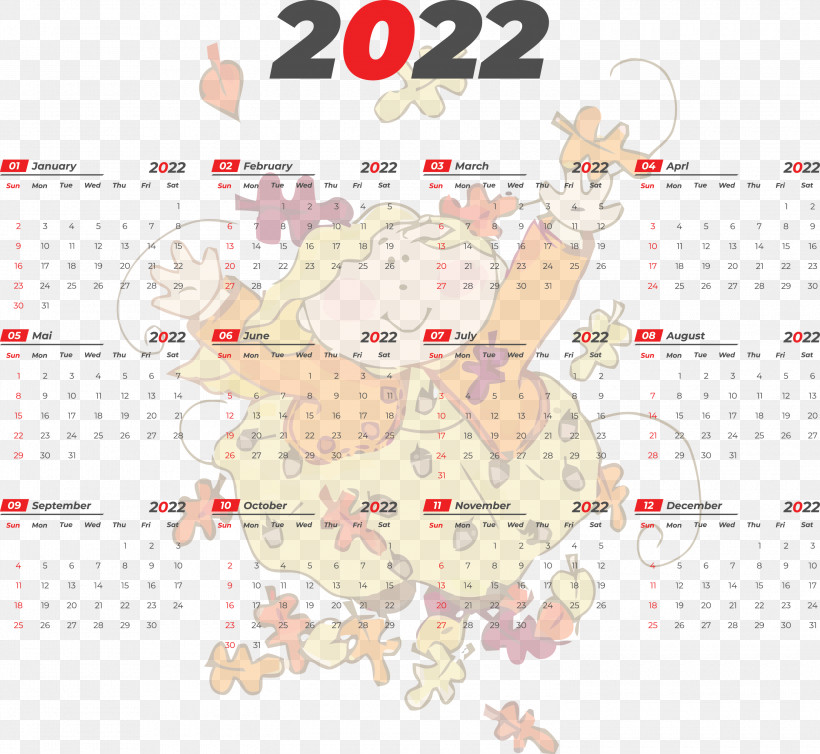 2022 Yearly Calendar Printable 2022 Yearly Calendar Template, PNG, 3000x2761px, Line, Calendar System, Geometry, Mathematics, Meter Download Free