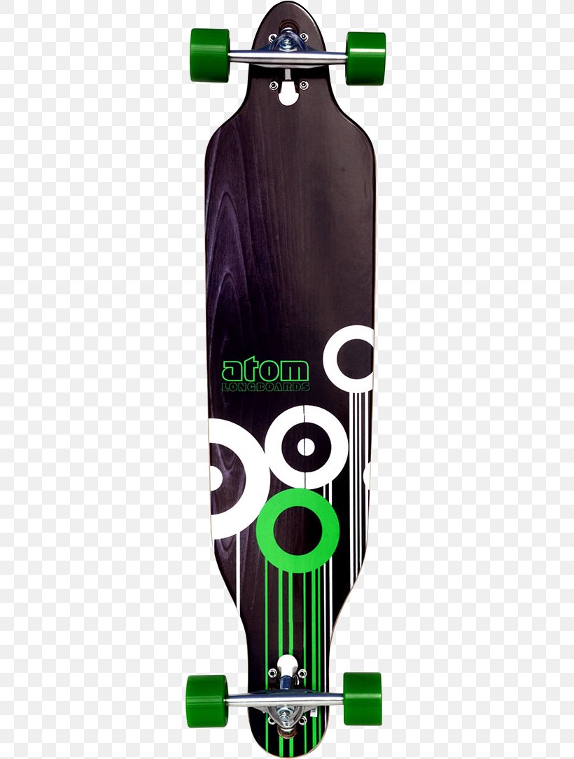 Atom Drop-Through Longboard Atom Drop Deck Longboard Skateboard Downhill Mountain Biking, PNG, 289x1083px, Longboard, Atom, Bottle, Downhill Mountain Biking, Elbow Pad Download Free