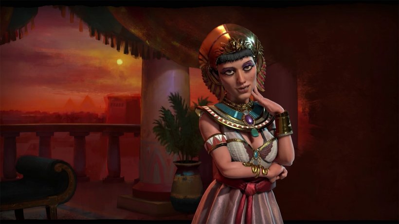 Civilization VI: Rise And Fall Egypt, PNG, 1366x768px, Watercolor, Cartoon, Flower, Frame, Heart Download Free