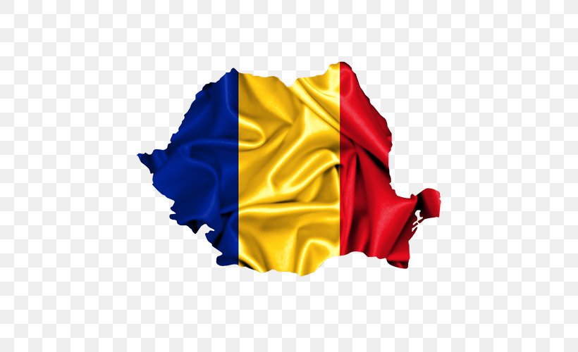 Flag Of Romania Map, PNG, 500x500px, Romania, Electric Blue, Flag, Flag Of Romania, Map Download Free