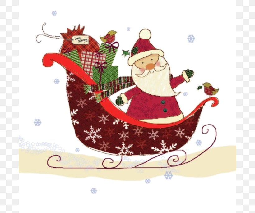Santa Claus Christmas Day Christmas Ornament Illustration, PNG, 700x686px, Santa Claus, Art, Cartoon, Christmas, Christmas Day Download Free